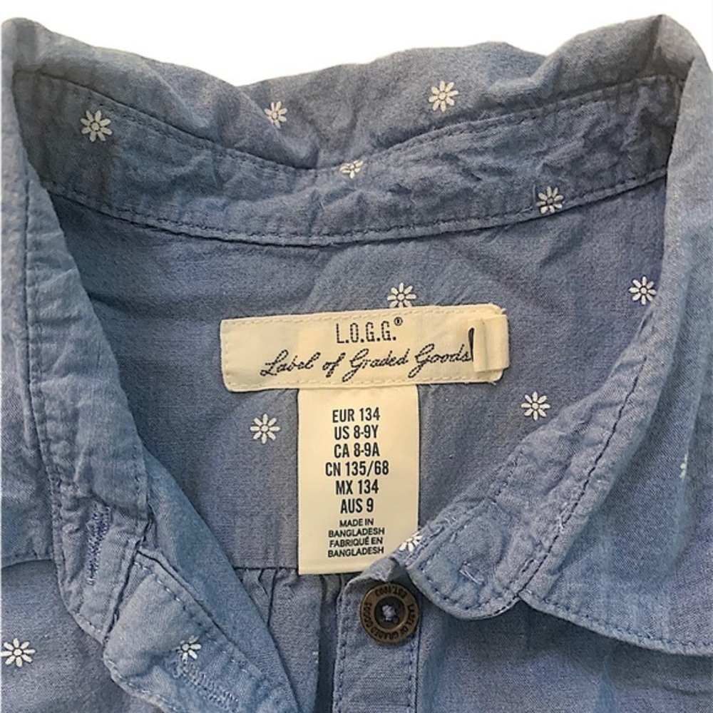 Logg Girls Denim Dress - Picture 2 of 4
